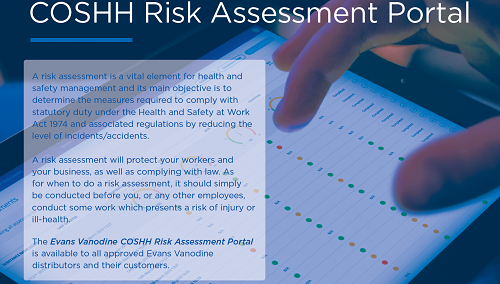 COSHH Risk Assessment Portal
