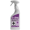 Safe Zone Plus from Evans Vanodine is a ready to use virucidal, liquid disinfectant