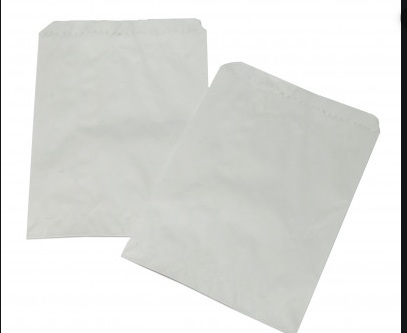 White 2 ply Chip Bag (7x10x9'') 302620