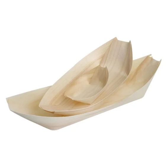 Wooden Boats Small 8cm (DK383)