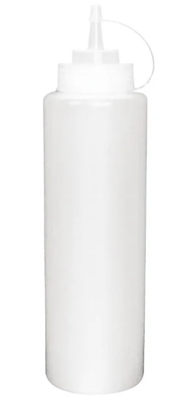 Clear Squeeze Sauce Bottle 8oz (K062)