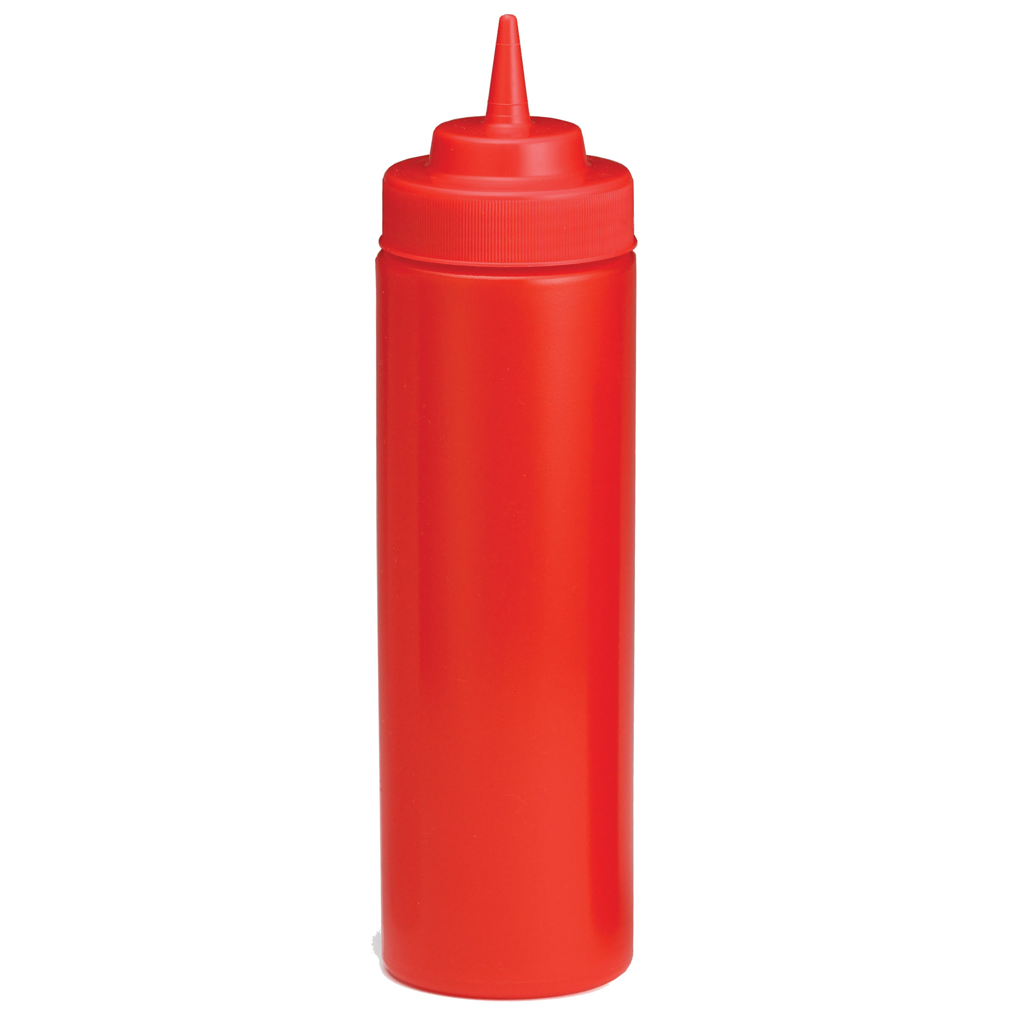 Widemouth Squeeze Dispenser Bottles 8oz (10583k) RED