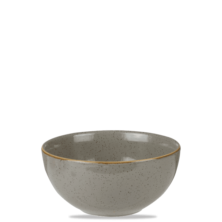 Churchill Stonecast Soup Bowl Peppercorn Grey