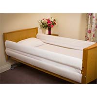 Bed Rail Protector - Wipe Clean, Zipped 200 x 87cm