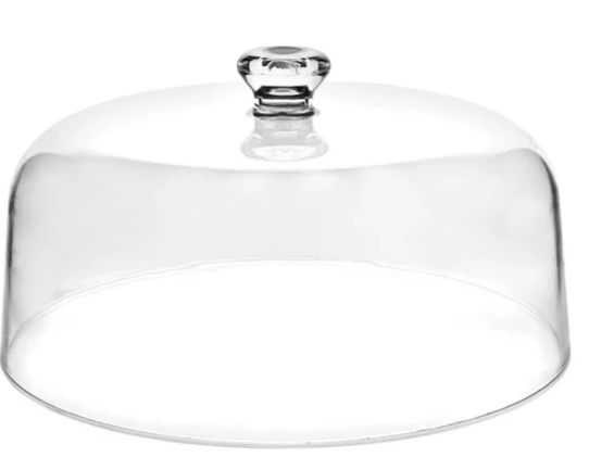 Utopia Plastic Cake Dome 280mm Pack of 6