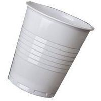 Nupik Plastic N/V 7oz Cup White