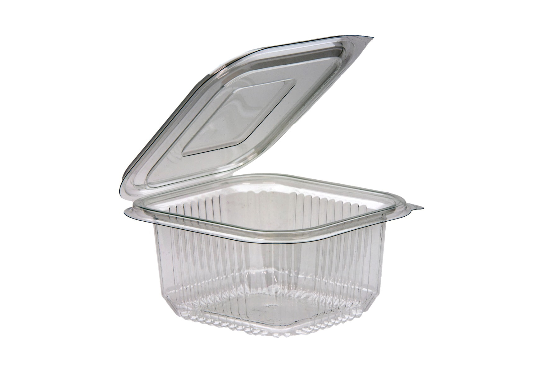 Food Container 375ml Hinged 140x115x45mm