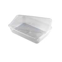 Heavy Duty Container & Lid Microwaveable (1000ml) (44PLCOMW1000HDG001)