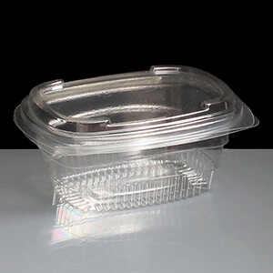 Salad Container 500cc Hinged (21069)