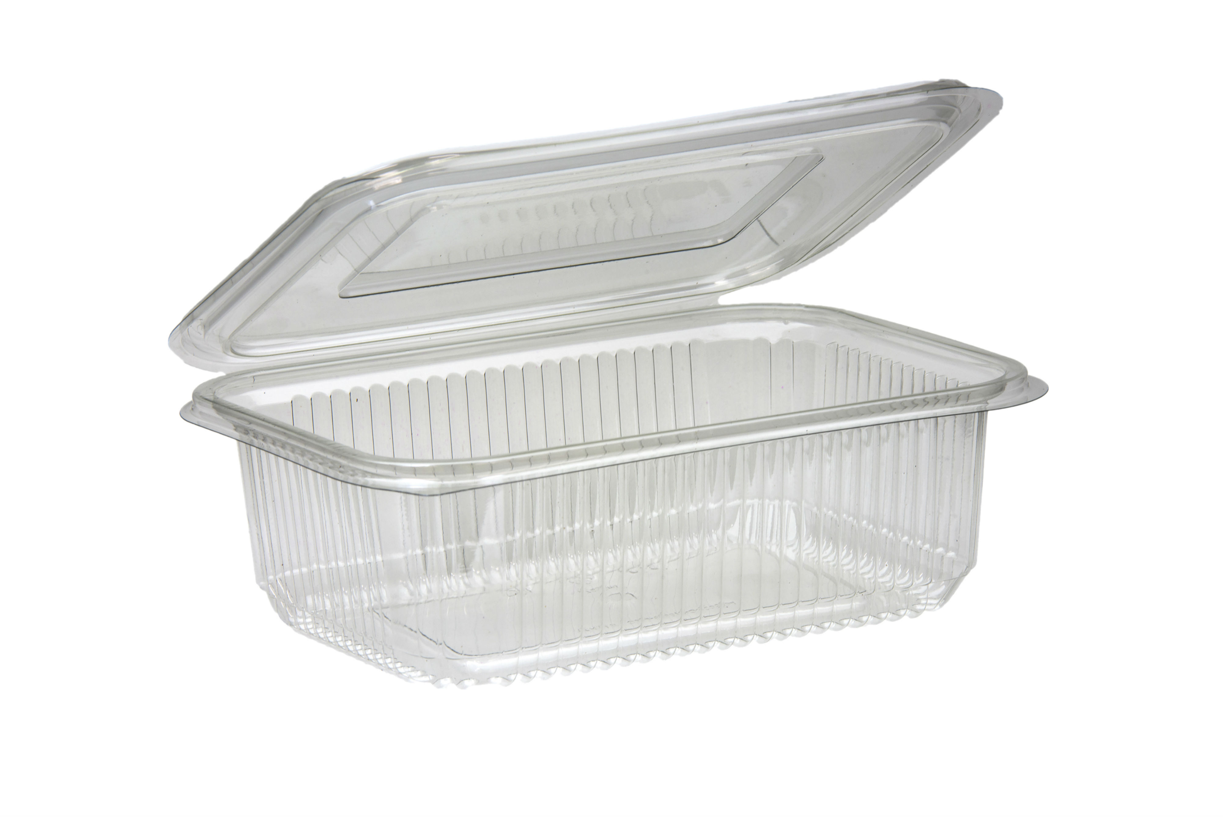 Salad Container 750ml Hinged (44rsb24) 172x94mm