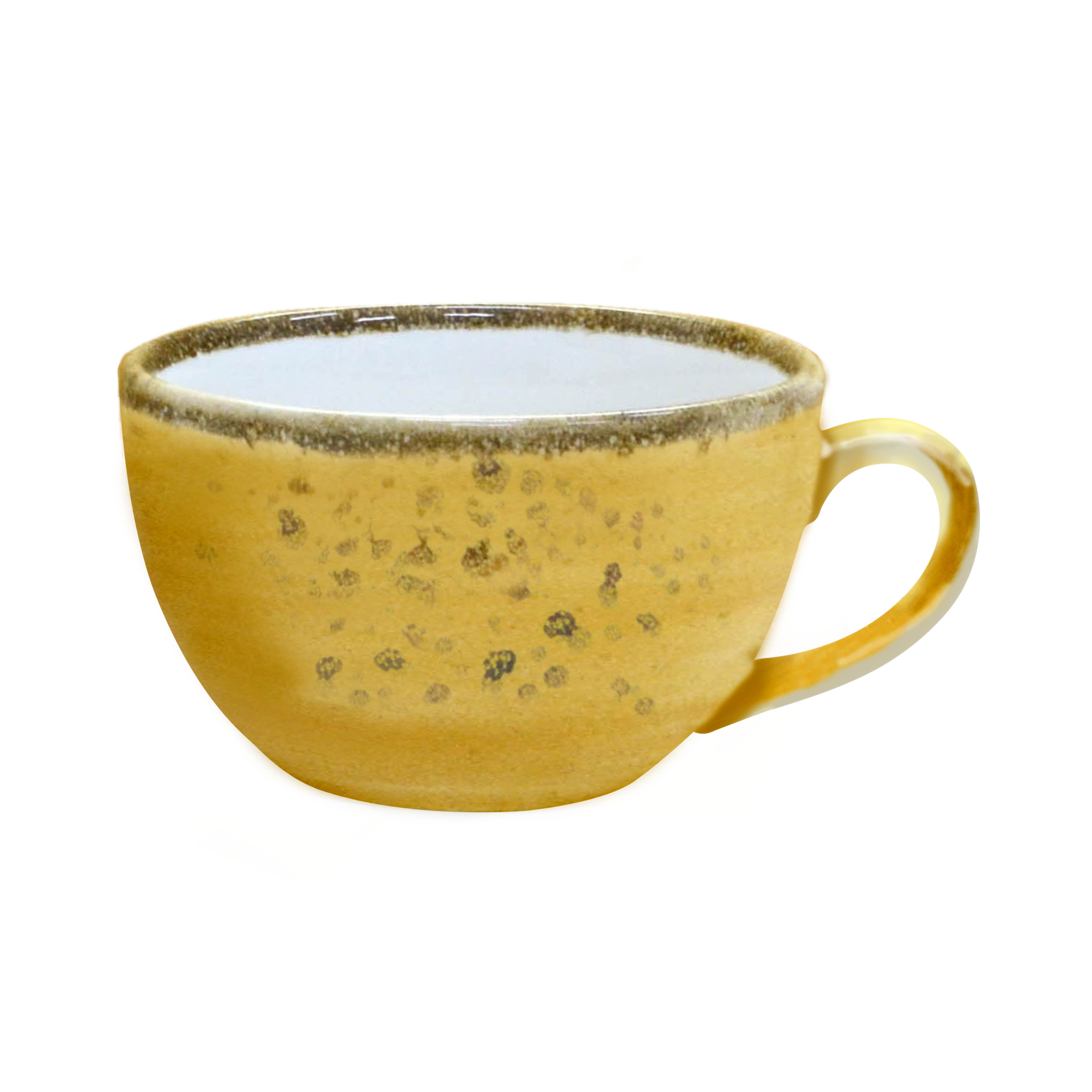 Sango Cappuccino Cups Sunrise Yellow 12oz ( 01601H)