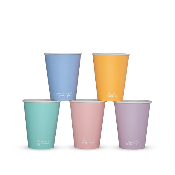 8oz Feel Good Single Wall Hot Cup 79-Series