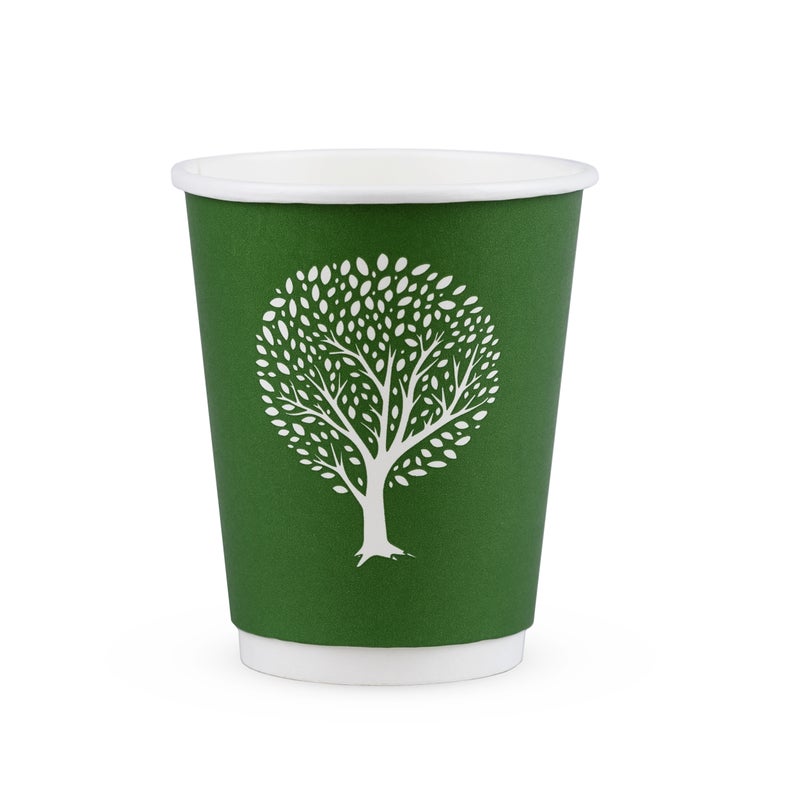 12oz Double Wall Cup 79-Series Green Tree