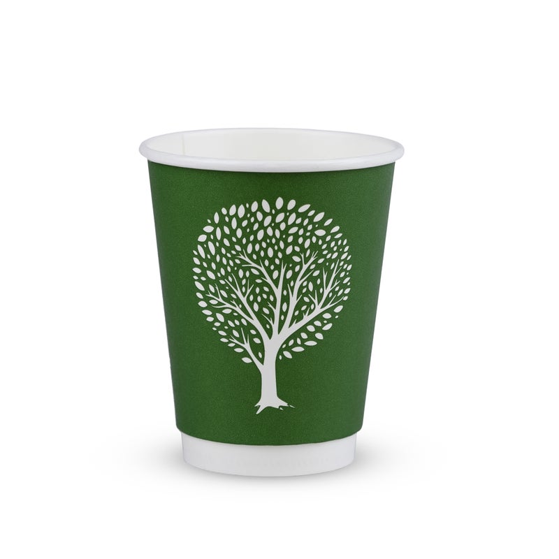 8oz Double Wall Cup 79-Series Green Tree