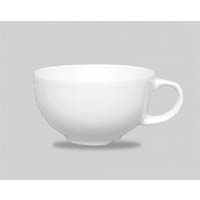Pure White Porcelain Cappuccino Cups 12oz