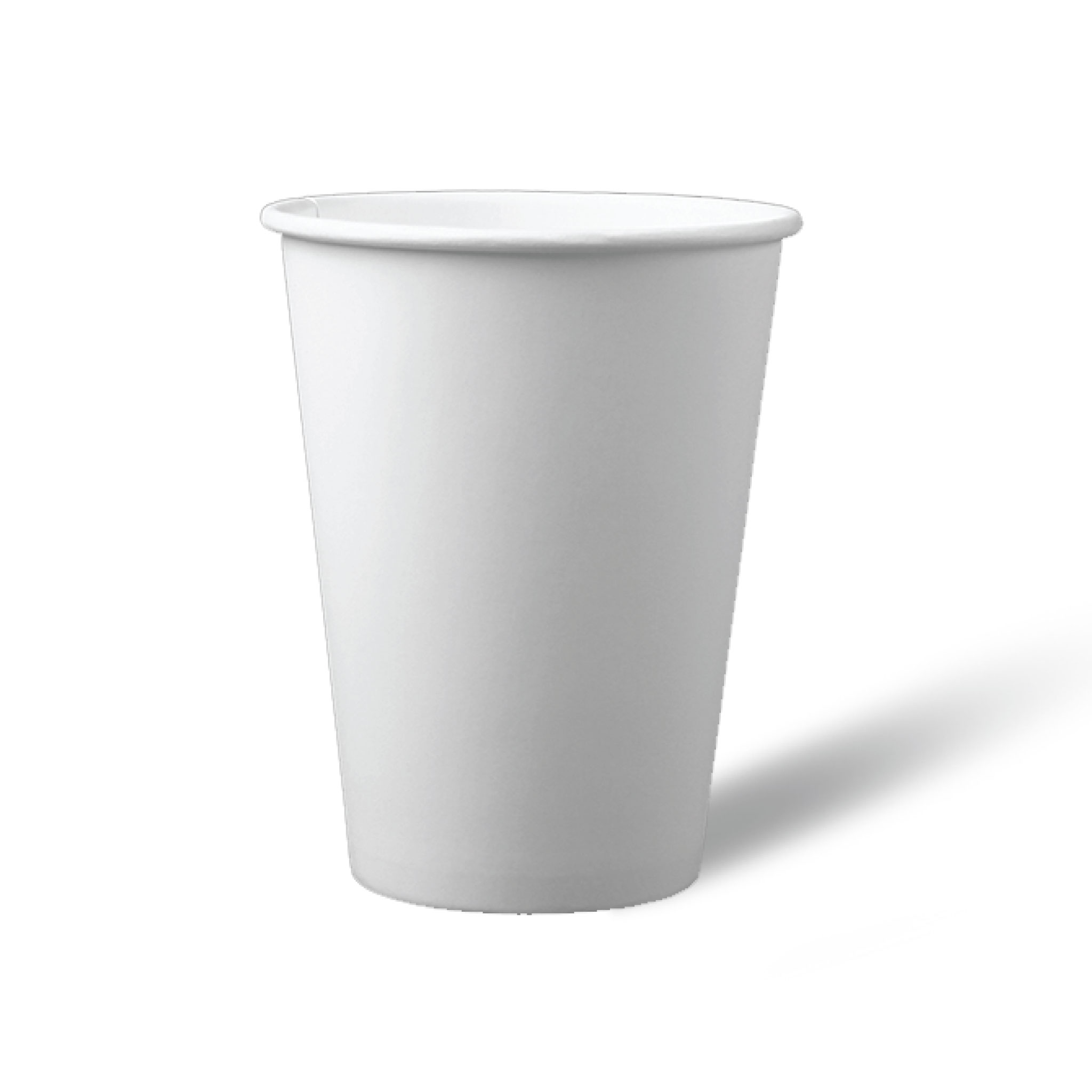 16oz Single Wall Paper Cup - Plain White