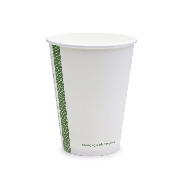 12oz Double Wall White Cup Vegware 89-Series