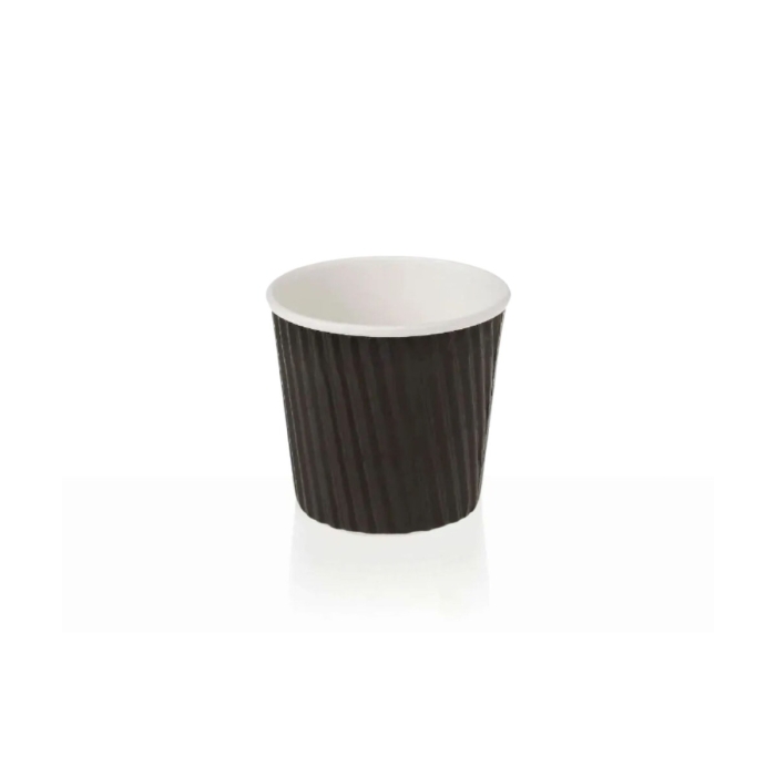 Bio 4oz Black Ripple Cup
