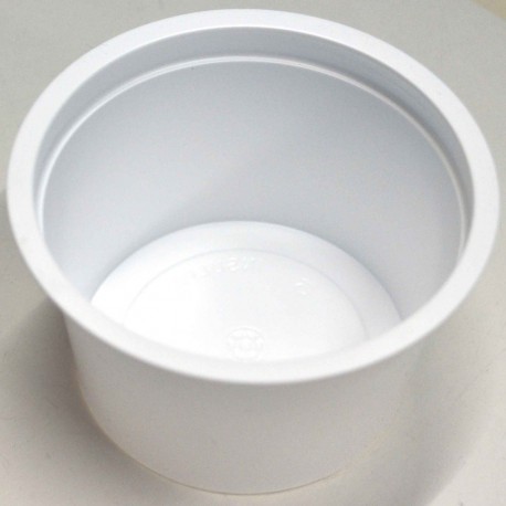 Denture Pot White 250ml (263/F8620170)