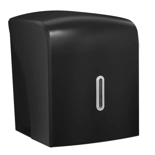 Halo 1L Large Hand Towel Dispenser Black