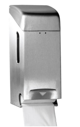 Toilet Roll 2 Roll Dispenser Brushed Steel (BC7072c)