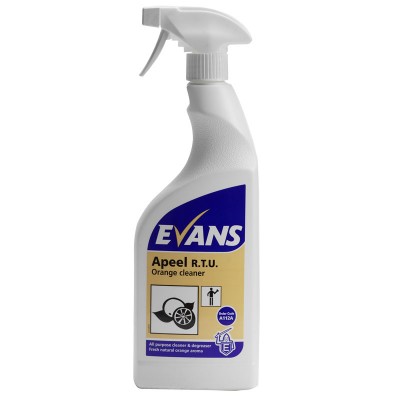 Evans Apeel Citrus Multipurpose Cleaner (6 x 750ml)