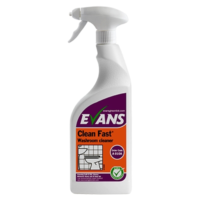 Evans Cleanfast Washroom Cleaner (6x750ml)