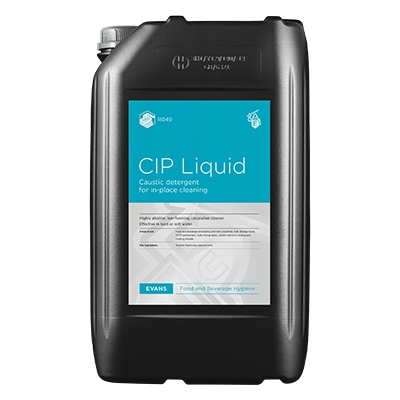 Evans CIP Caustic Based Liquid Detergent (25L)