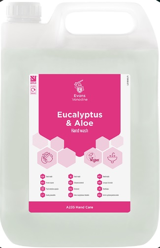 Evans Eucalyptus and Aloe Soap 5L