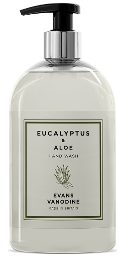 Evans Eucalyptus and Aloe Hand Soap Pump (6 x 500mls)
