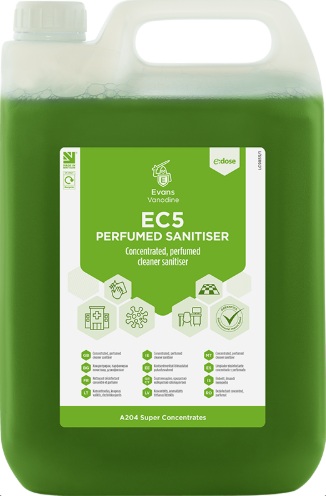 Evans EC5 Perfumed Sanitiser 5L