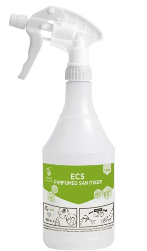 EC5 Perfumed Sanitiser Trigger Spray Bottle