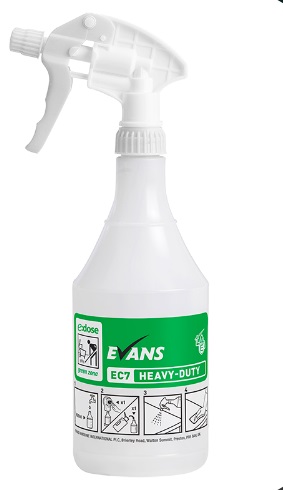 Evans E:Dose EC7 HD Cleaner Trigger& Spray Bottle