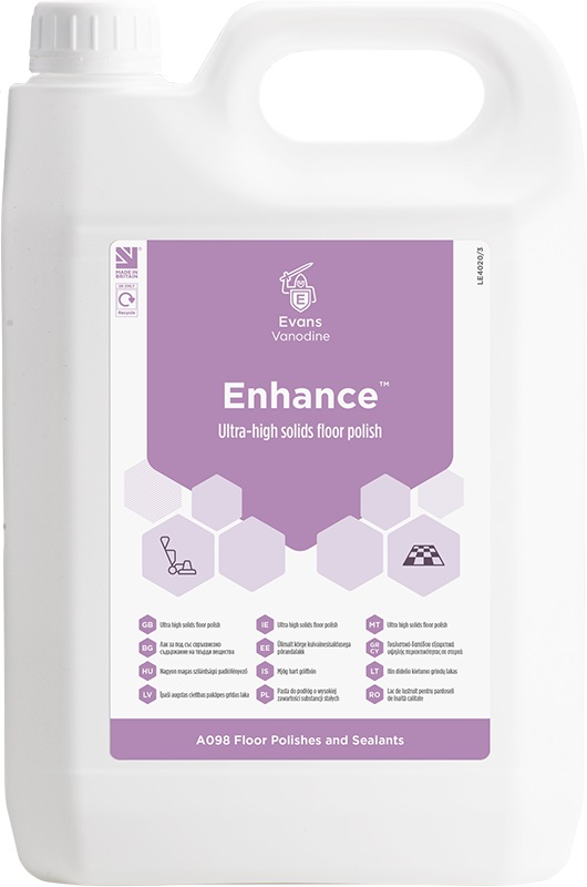 Evans Enhance Floor Polish (5lt)