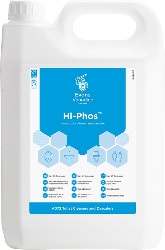 Evans Hi-Phos Phosphoric Descaler (5lt)