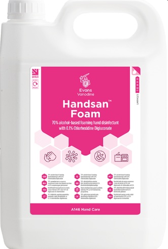 Evans Handsan Foam (5lt)