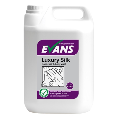 Evans Luxury White Silk Hand Soap (5ltr)