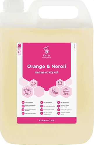 Evans Orange and Neroli Soap 5L