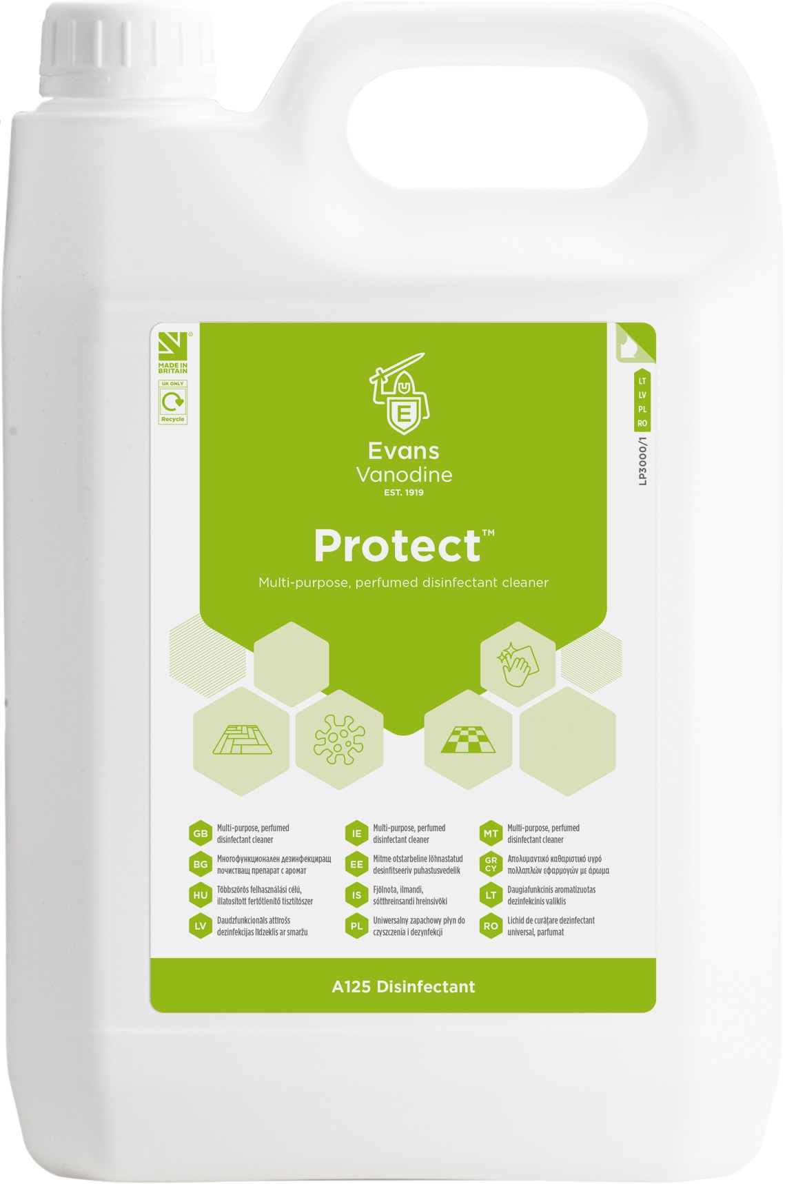 Evans Protect Disinfectant (5lt)