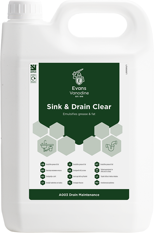 Evans Sink & Drain Cleaner (5lt)