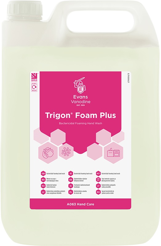 Evans Trigon Foam+ Hand Soap (5ltr)