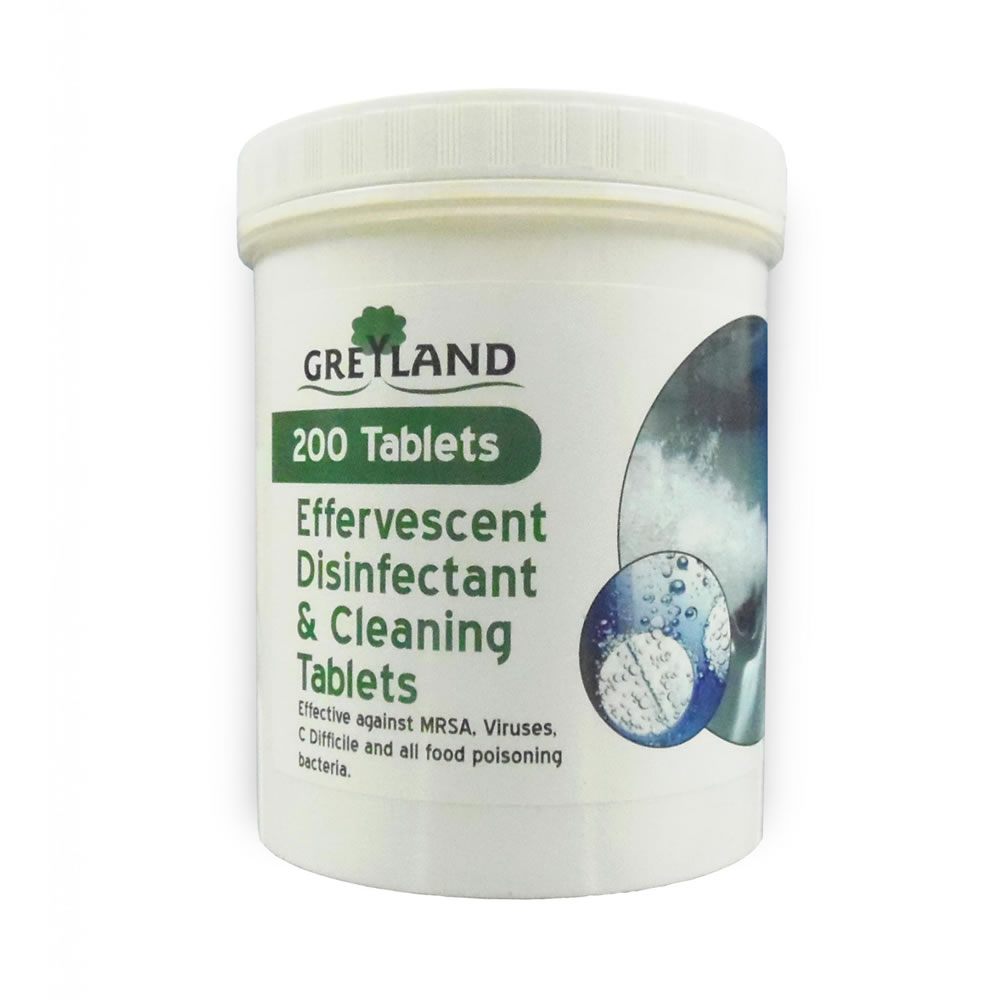 Greyland Effervescent Disinfectant & Cleaning Tablets