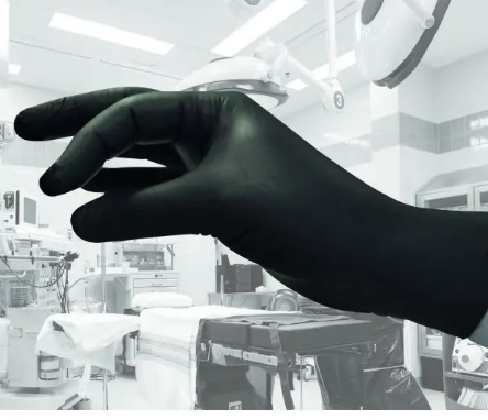 Glove Nitrile Black Powder Free (S) (GL897)