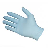 Glove Nitrile Blue Powder Free (M) (GD19)