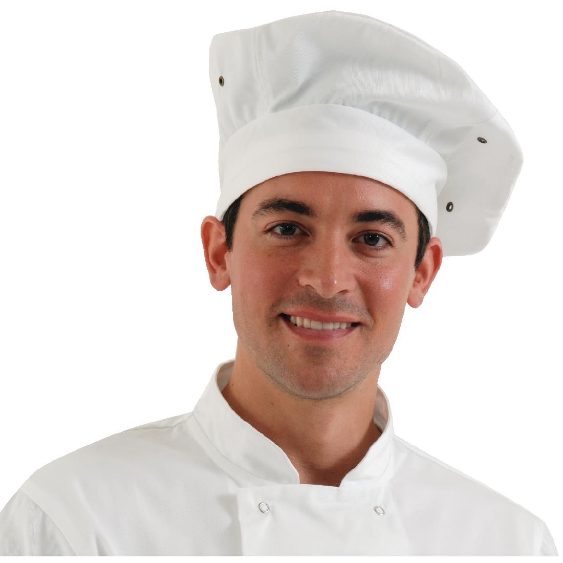 White Chef Hat Polycotton (A963)
