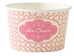 8oz Printed Ice Cream Tub (49032)