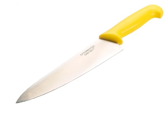 Cooks Knife Yellow 8.5