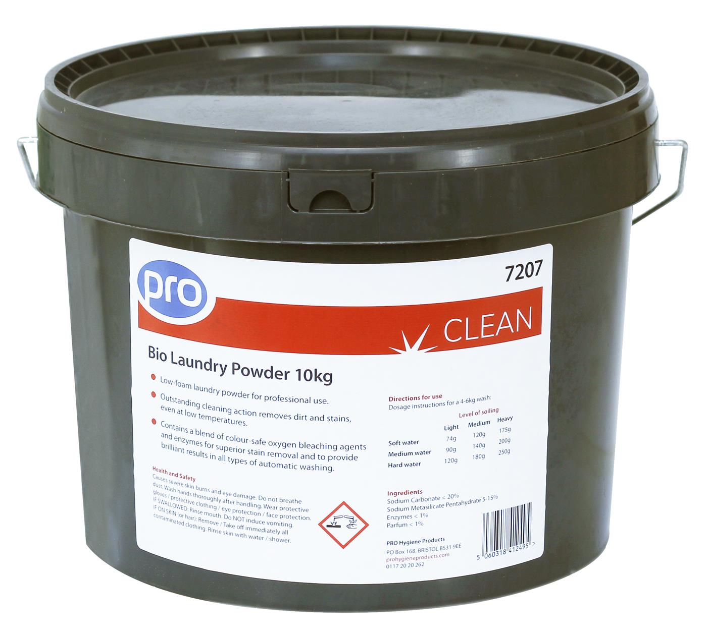 Laundry Powder Bio (10kg) (7207)