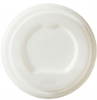 Lid Compostable For 4oz PLA Hot Cup (44884)