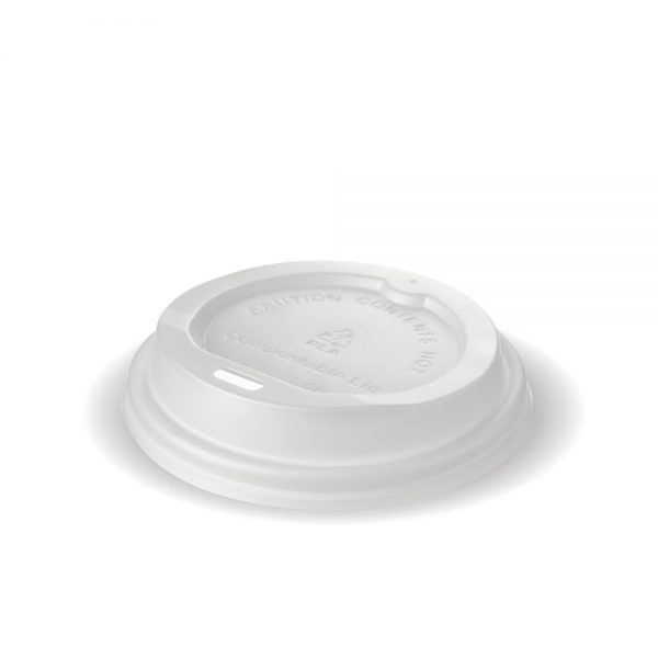 Compostable Lid 8oz 80mm Clear (LID000113)